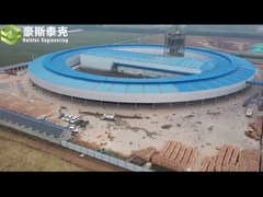 Lò nung hầm quay di động cho nhà máy sản xuất gạch đất sét tự động