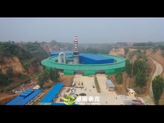 Máy móc Rotary Kiln Brick Plant Machine để khô và đốt gạch