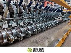 Hệ thống cắt máy làm gạch tự động